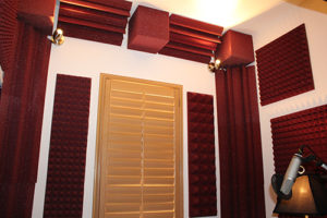 Audio dampening material